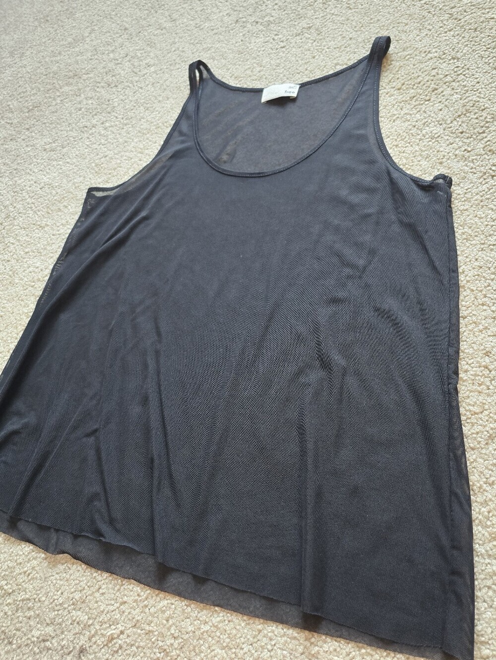 78. Wilfred Free Oversized Mesh Tank Womens Size XS Fits Small Medium Too